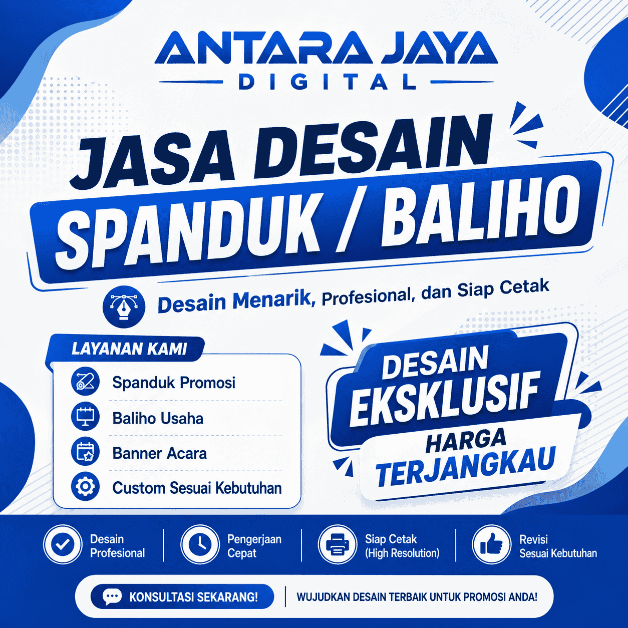 Desain Spanduk / Baliho