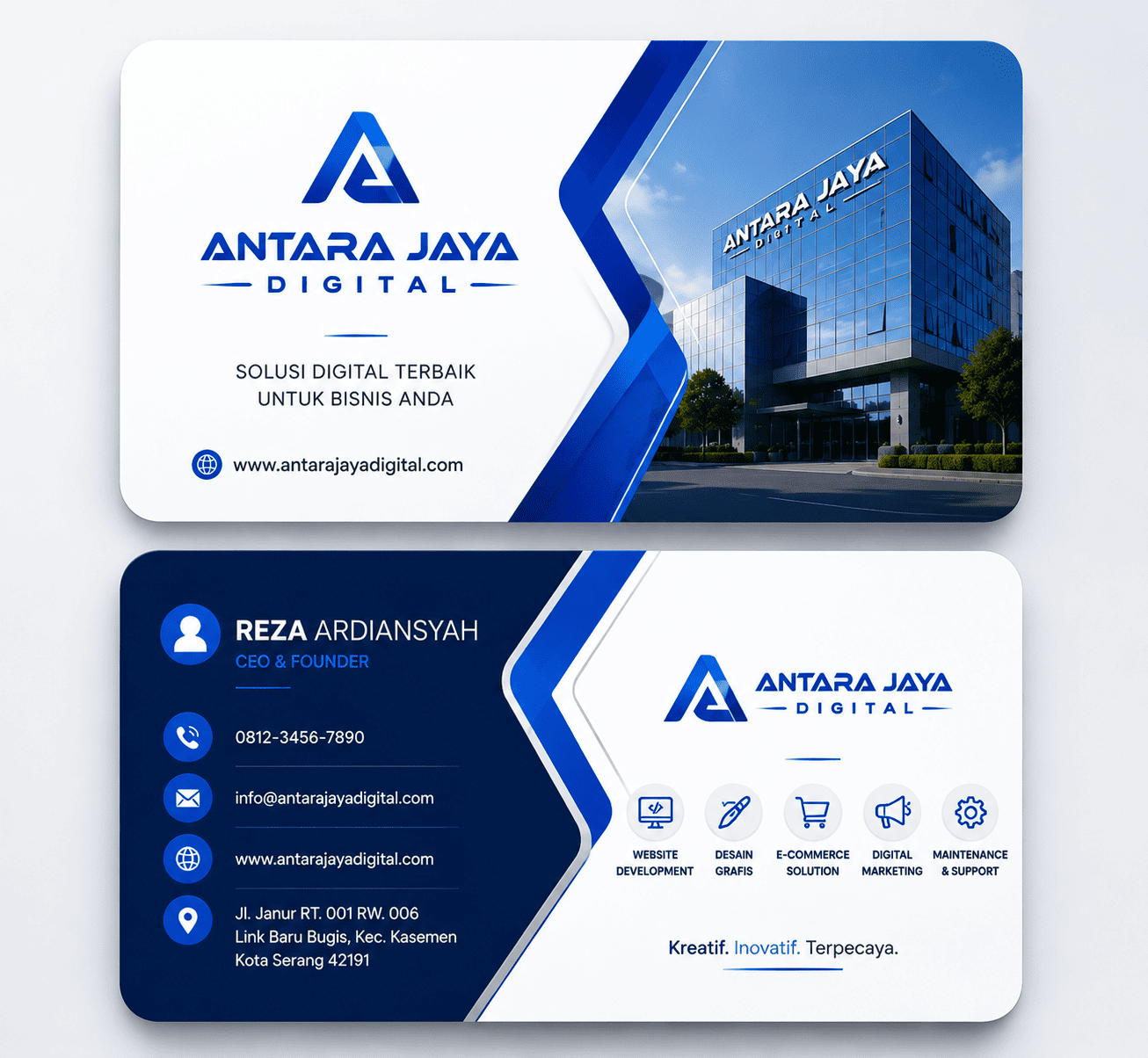 Desain Kartu Nama