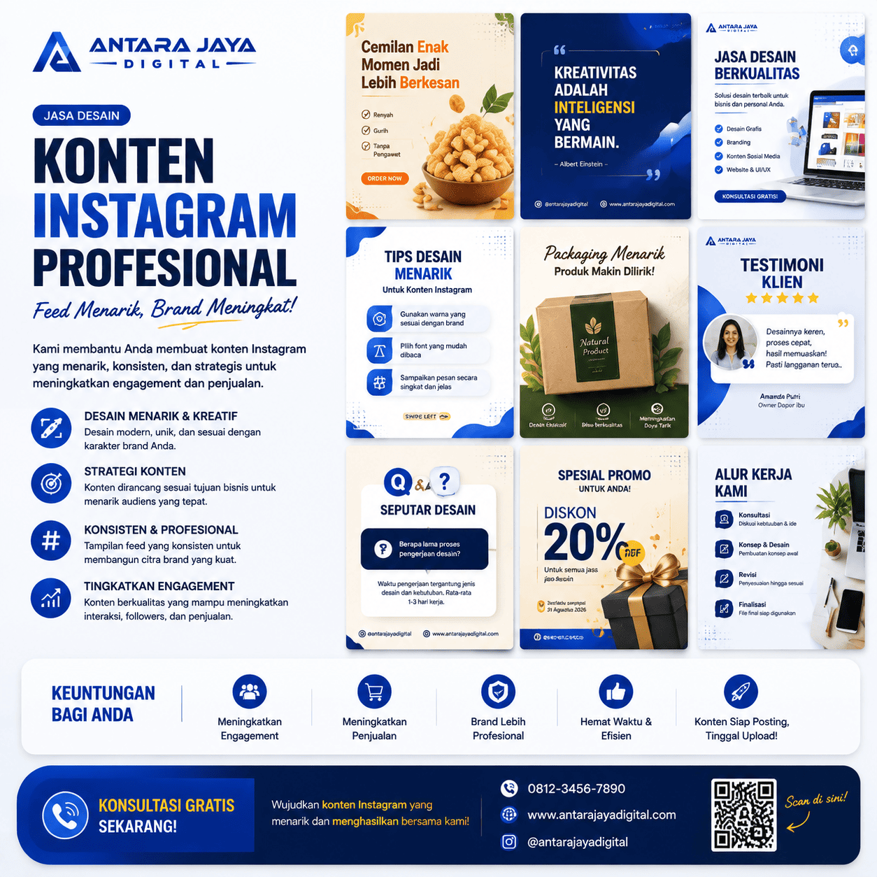 Jasa Desain Konten Instagram