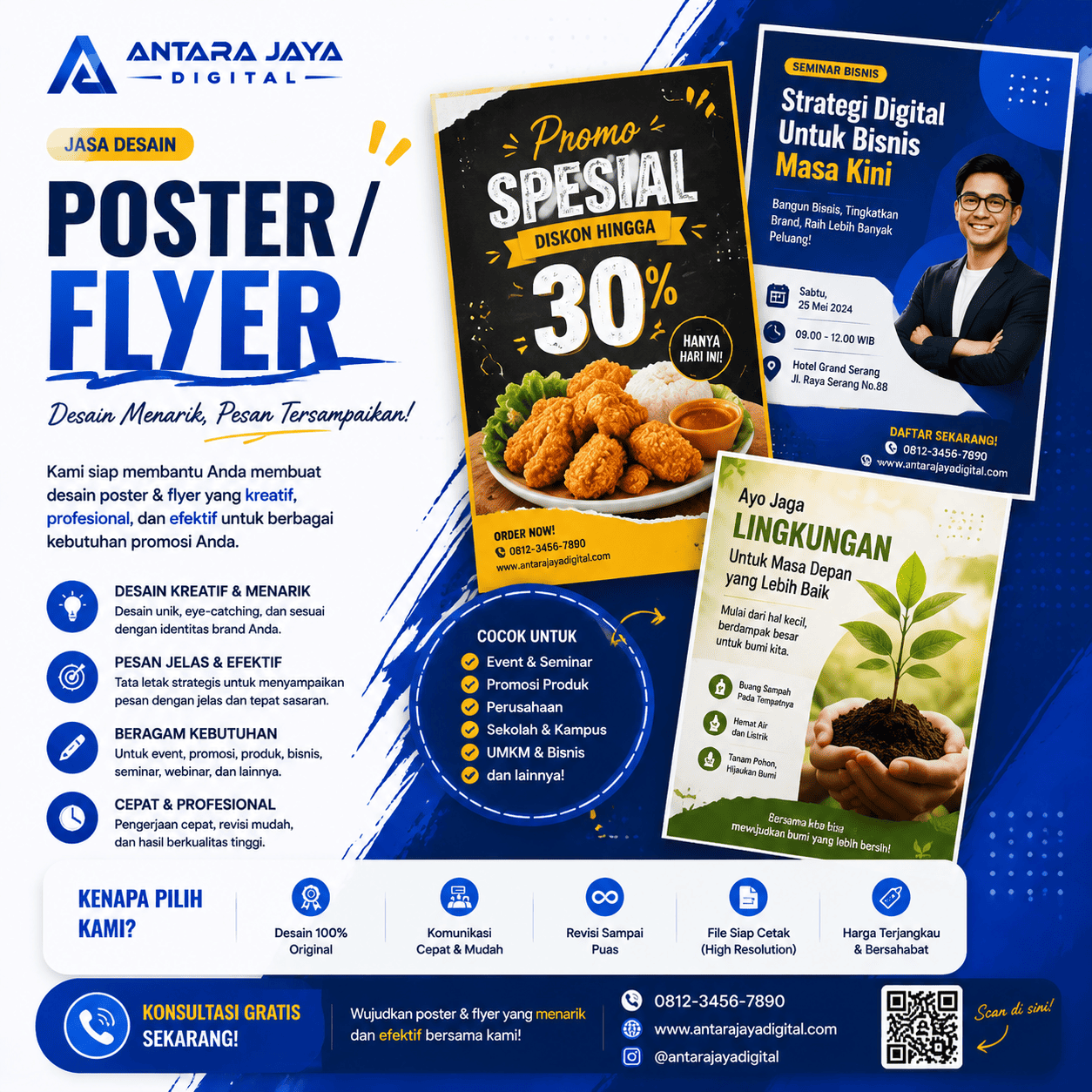Jasa Desain Poster / Flyer