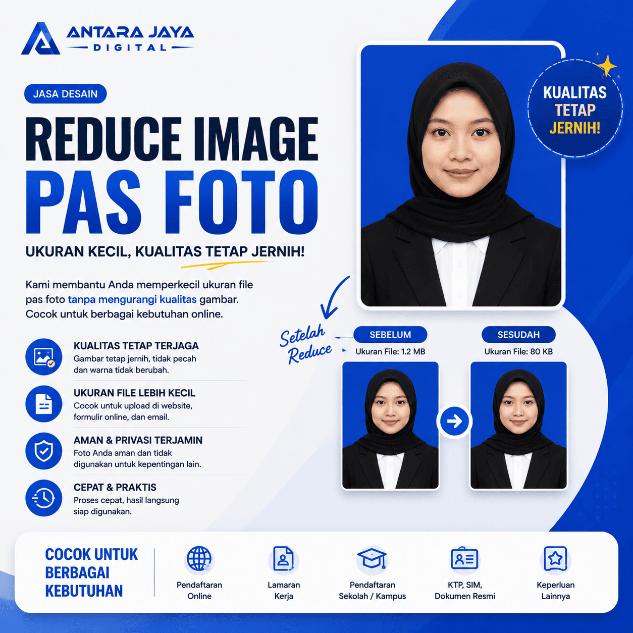 Reduce Image Pas Foto